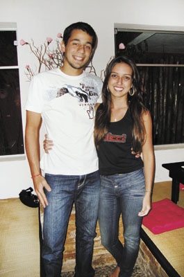 Recuerdos FestBar 2011: José Alexandre Ribeiro Filho e Júlia de Melo